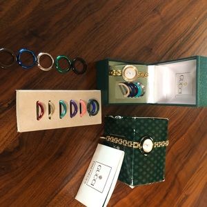 SOLD  selling as a BUNDLE Gucci watches!